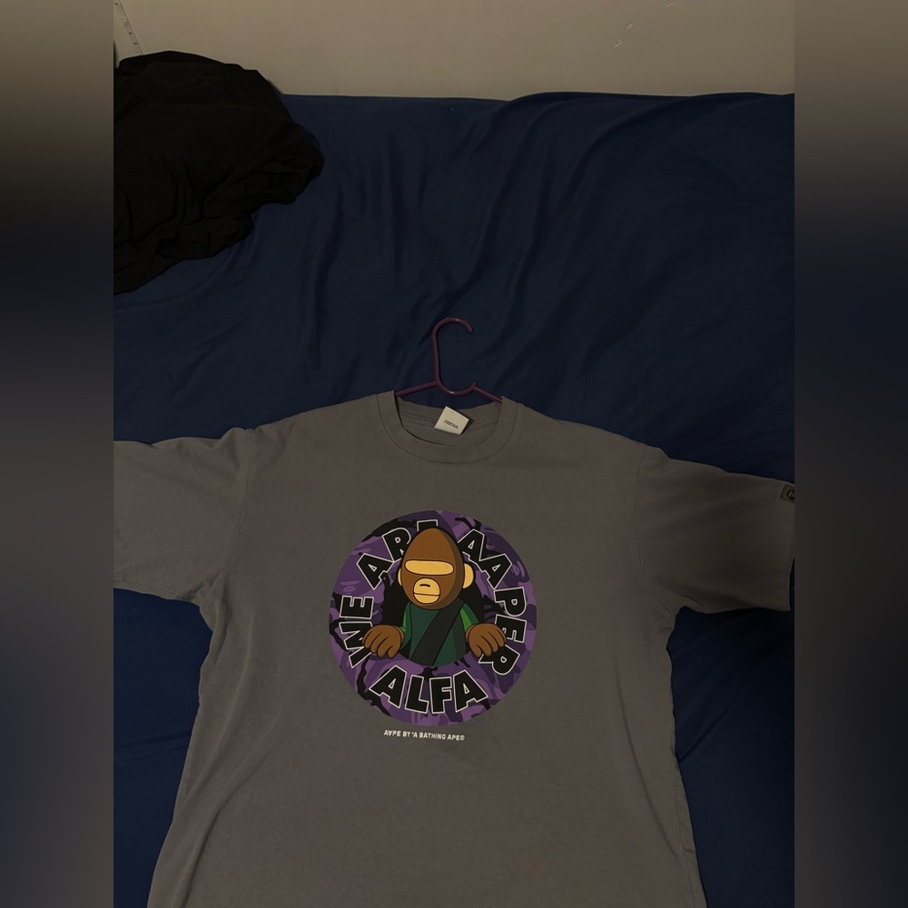 Aape tee shirt THROW OFFERS